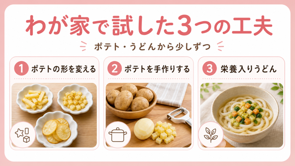 偏食を克服するための工夫3選