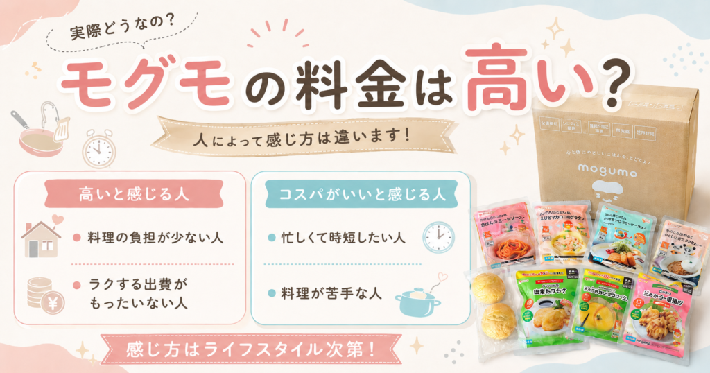モグモの料金は高い??