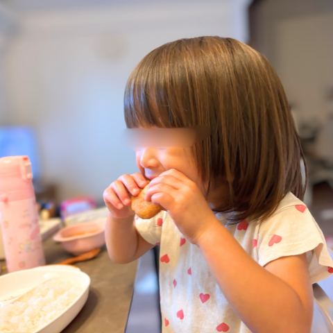じゃがいもコロッケを食べた感想の写真