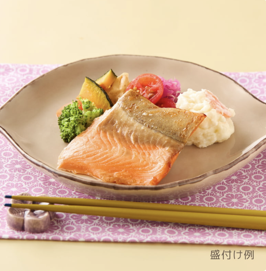 甘口醤油で仕上げた銀さけ